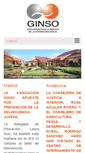 Mobile Screenshot of ginso.org